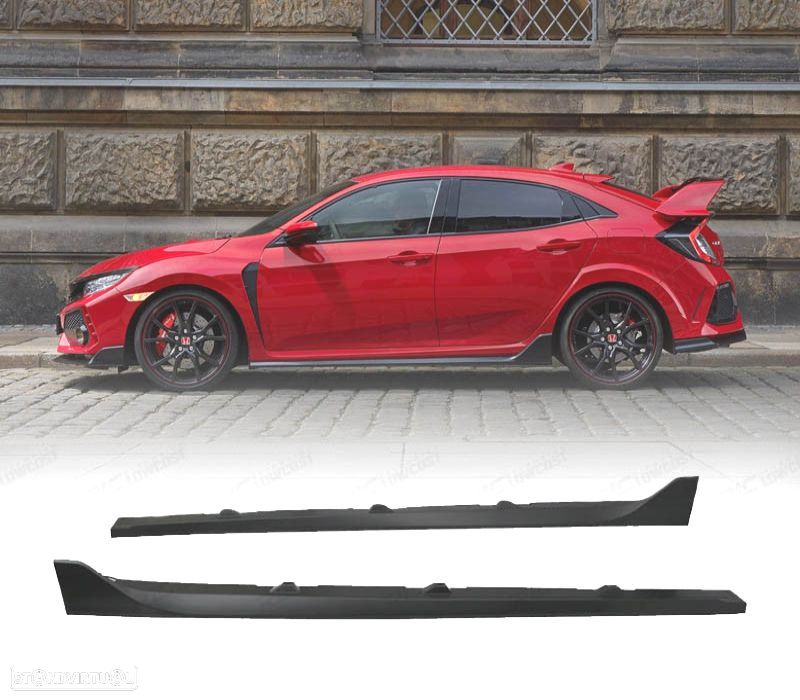EMBALADEIRAS HONDA CIVIC 16-20 LOOK TYPE R - 1