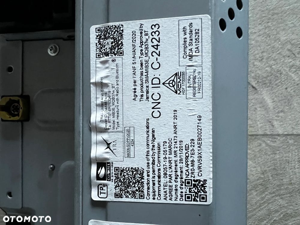 EKRAN VW CADDY WYŚWIETLACZ EKRAN LCD NAVI 5H0035869 JAK NOWY - 4