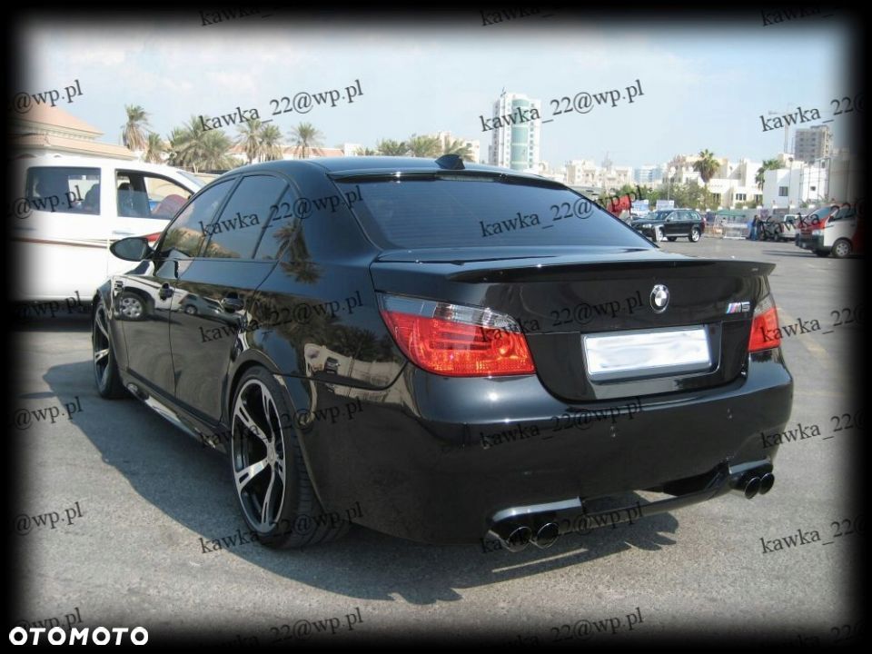 BMW 5 E60 SPOILER LOTKA SPOJLER NA SZYBĘ PODKŁAD!! - 7