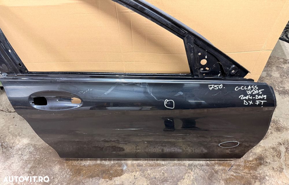 Usa dreapta fata MERCEDES C-class W205 an 2014-2019 cu defect - 6