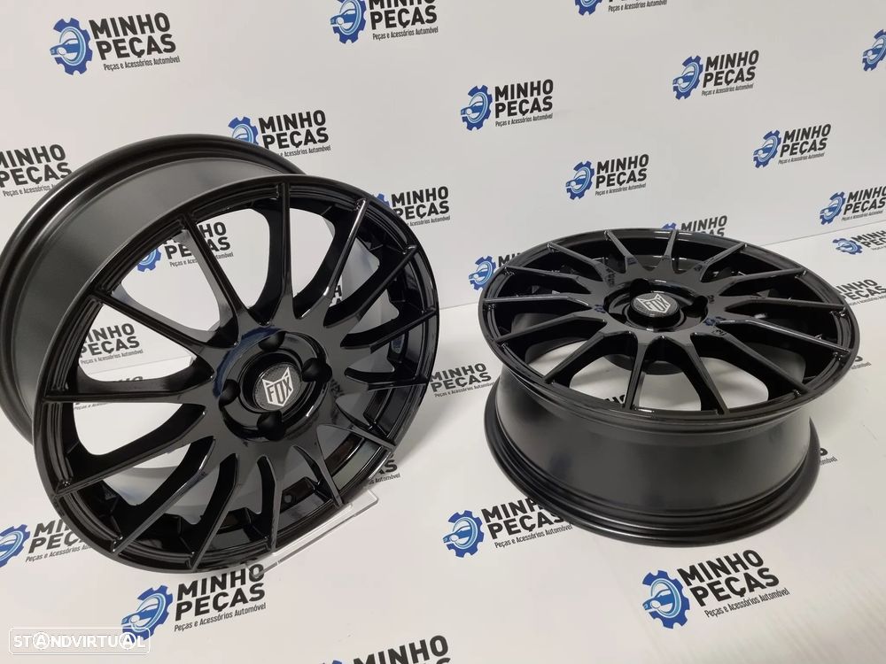 Jantes Fox (FX004) em 17 Preto Brilho (4x100) - 6