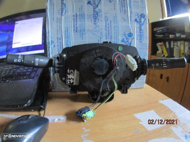 Comutador Luzes Com Fita Airbag 820021645018D RENAULT MEGANE 2 2001 - 5
