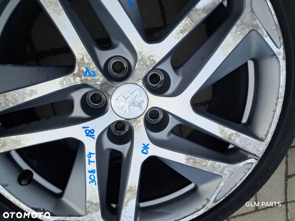 peugeot 308 ii t9 felgi aluminiowe 18" 5x108 et 48 9677989877 - 10