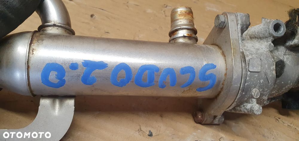 Zawór EGR chłodnica chłodniczka spalin Fiat Scudo 2.0 HDI 9645689780 - 10