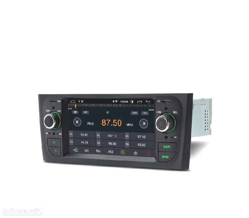 AUTO RÁDIO GPS ANDROID 13 PARA FIAT GRANDE PUNTO LINEA - 6