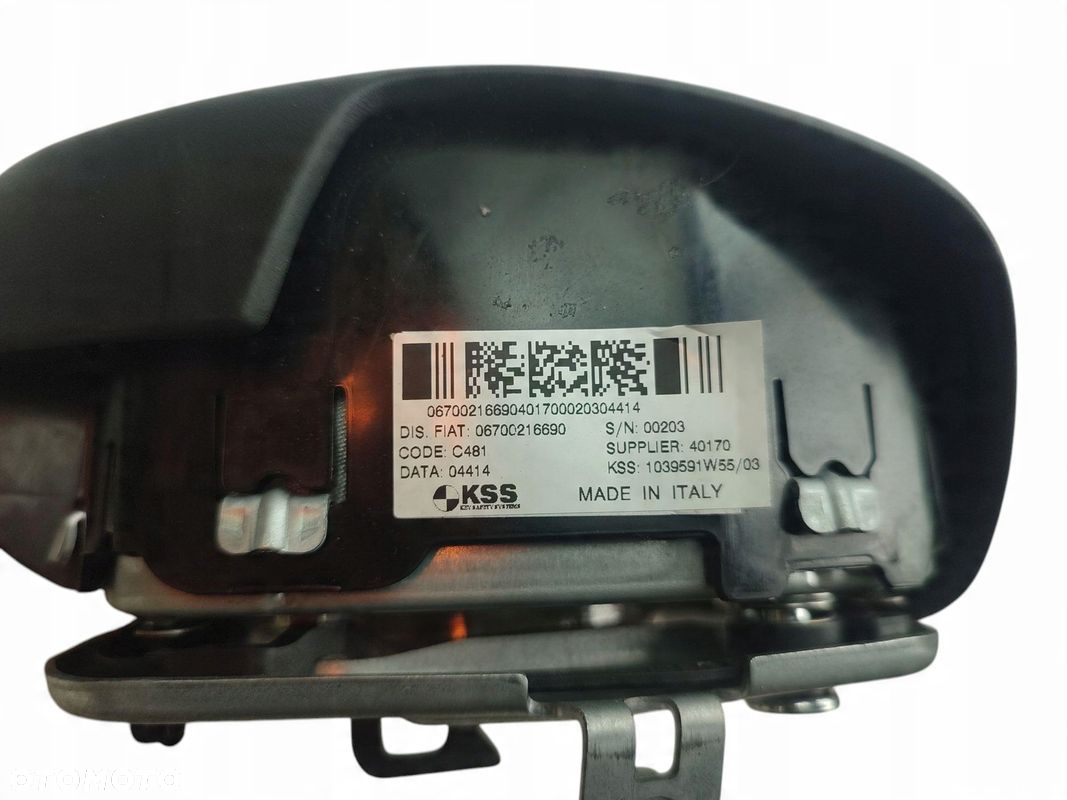 PODUSZKA AIRBAG KIEROWCY MASERATI GHIBLI III Quattroporte VI 6700216690 - 3