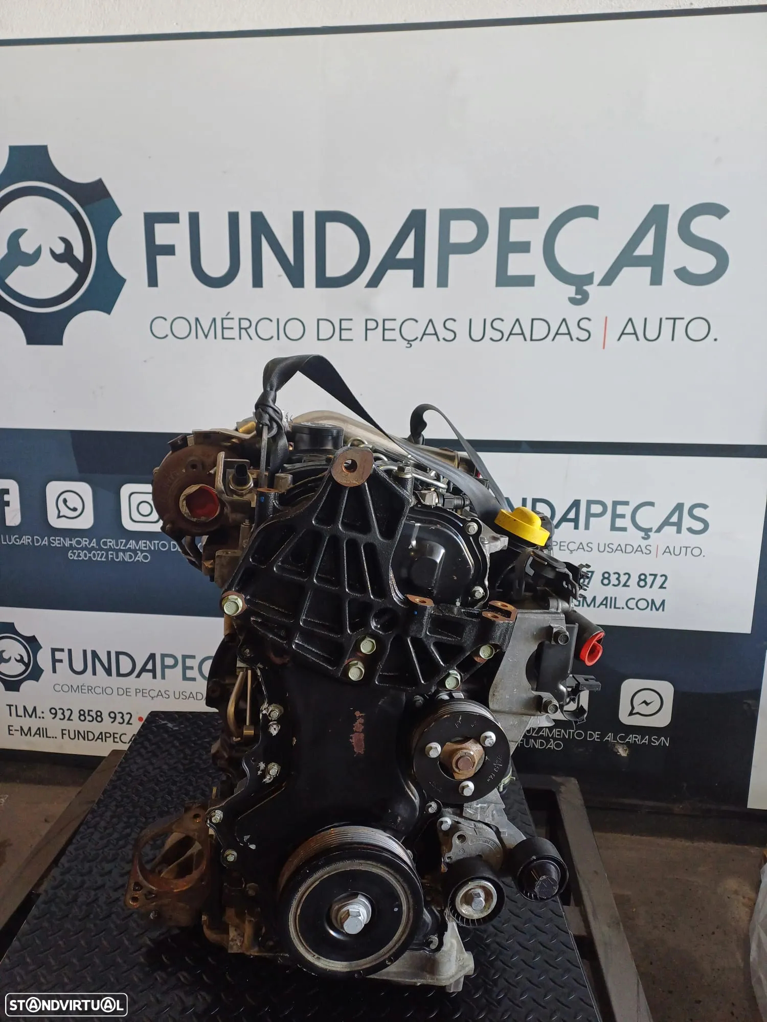 Motor Usado Renault Koleos 2.0 DCi 150Cv Ref: M9R 832 - 3