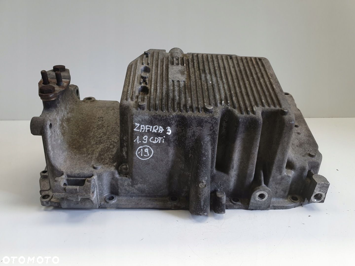 Opel Zafira B 1.9 CDTI MISKA OLEJOWA oleju 55194355 - 1