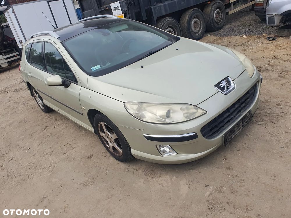peugeot 407 kcvd maska zderzak lampa grill błotnik drzwi zbiornik paliwa szyba lusterko klamka klapa - 1