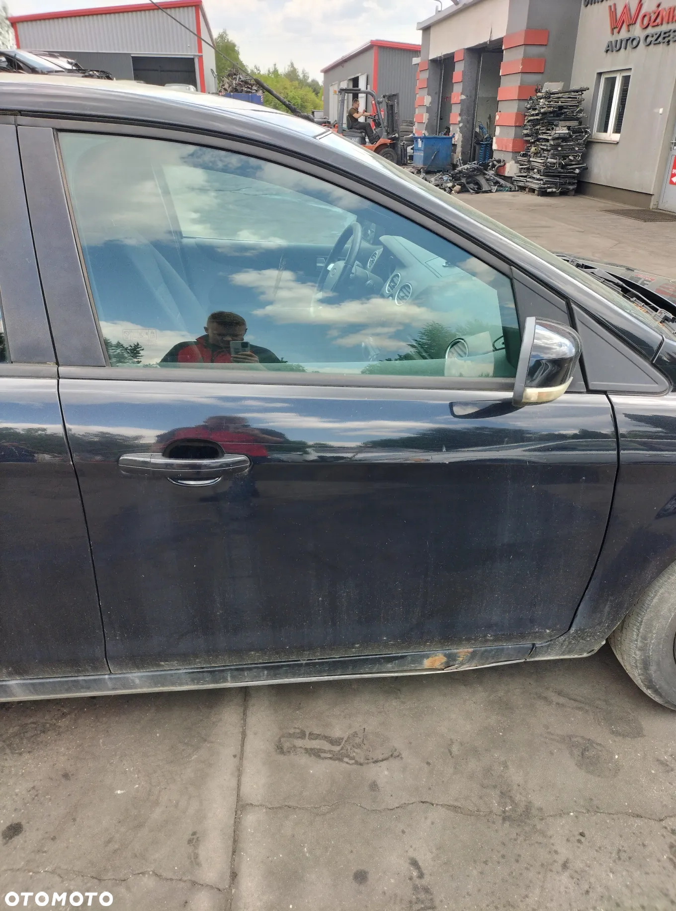 DRZWI PRAWE PRZÓD FORD FOCUS MK2 LIFT KOMBI KOD LAK. F3 - 3