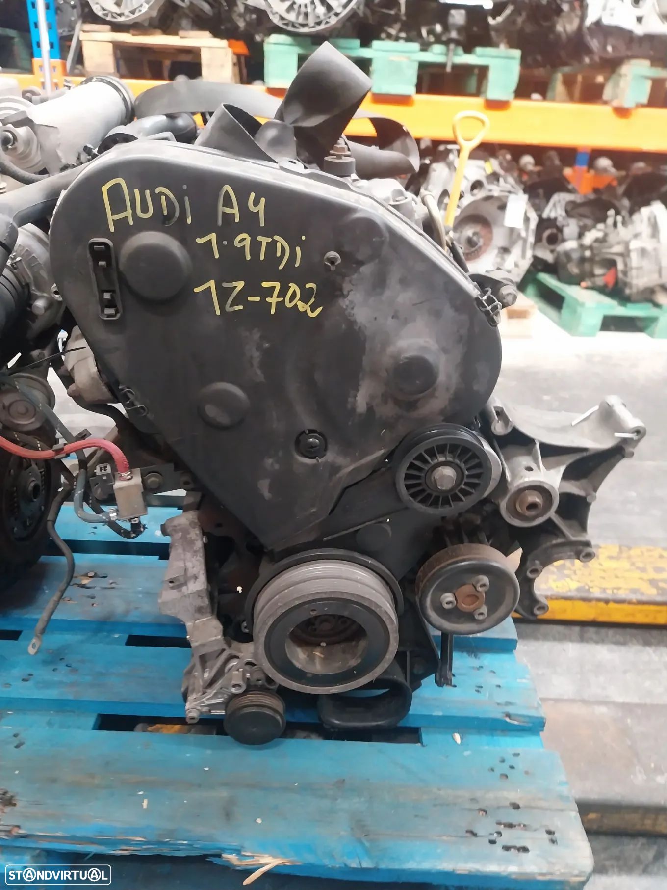 Motor Audi A4 1.9 tdi Ref: 1Z - 1