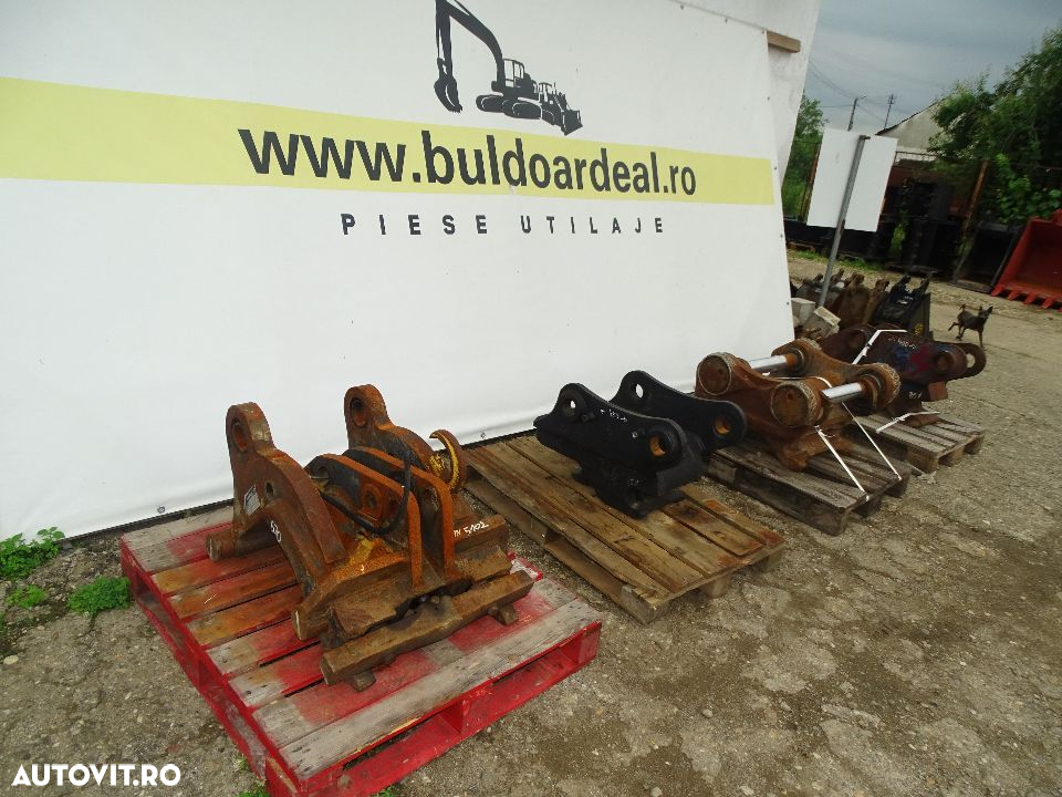Atac rapid  hidraulic  prindere cupa  pt. excavator si buldoexcavator - 2