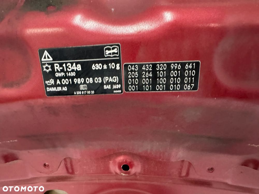 MASKA MERCEDES W205 C KLASA KOD 996 - 11