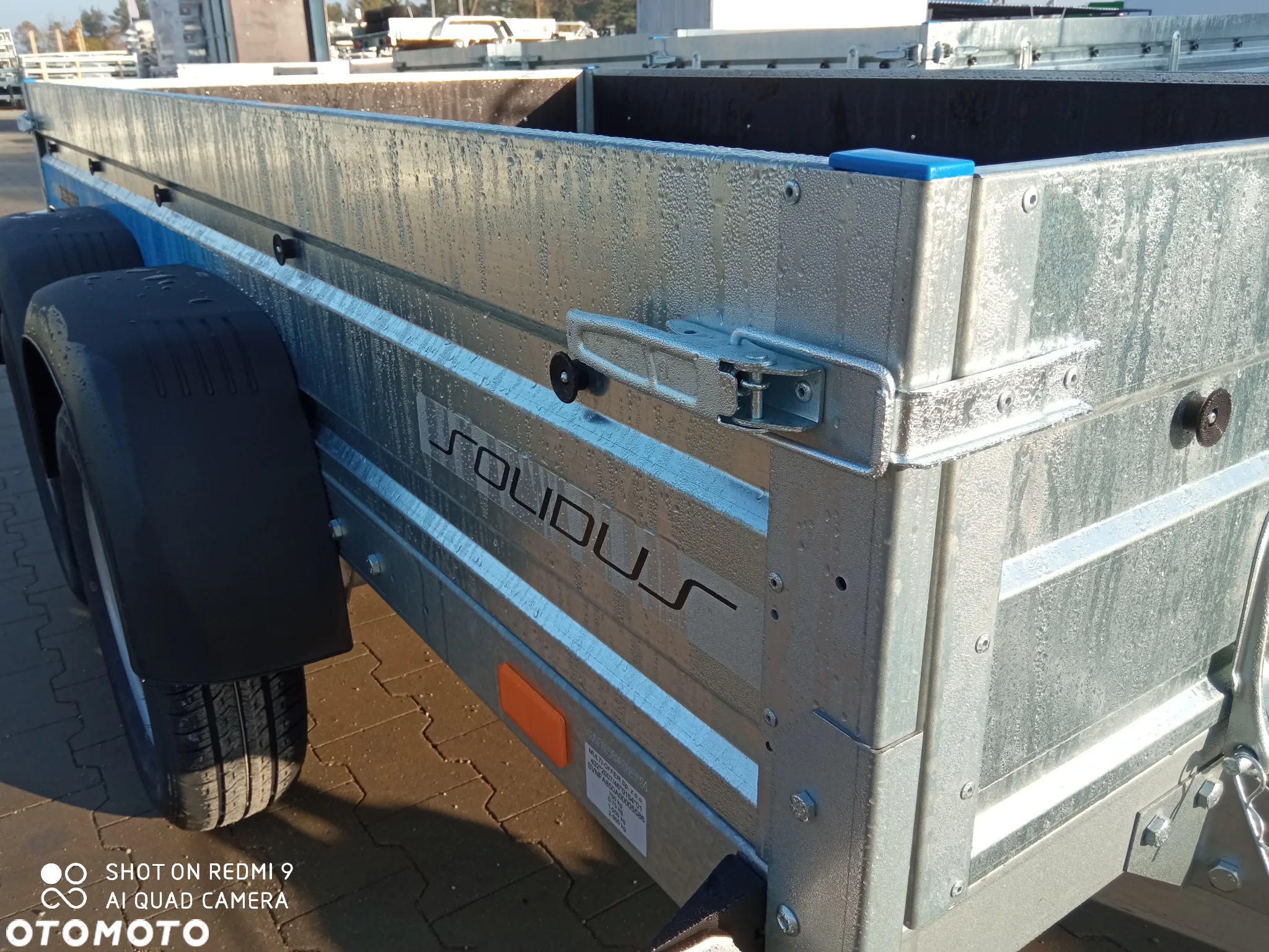 Faro PRZYCZEPA 263x150x35, 2 OSIE, DWUSIOWA lekka 750kg - DOSTAWA POD DOM! - 6