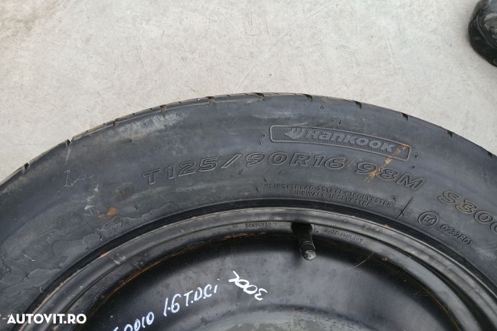 Roata de rezerva slim R16 AM51BA 4.0BX16X25 125/90 R16 AM51BA 4.0BX16 - 2