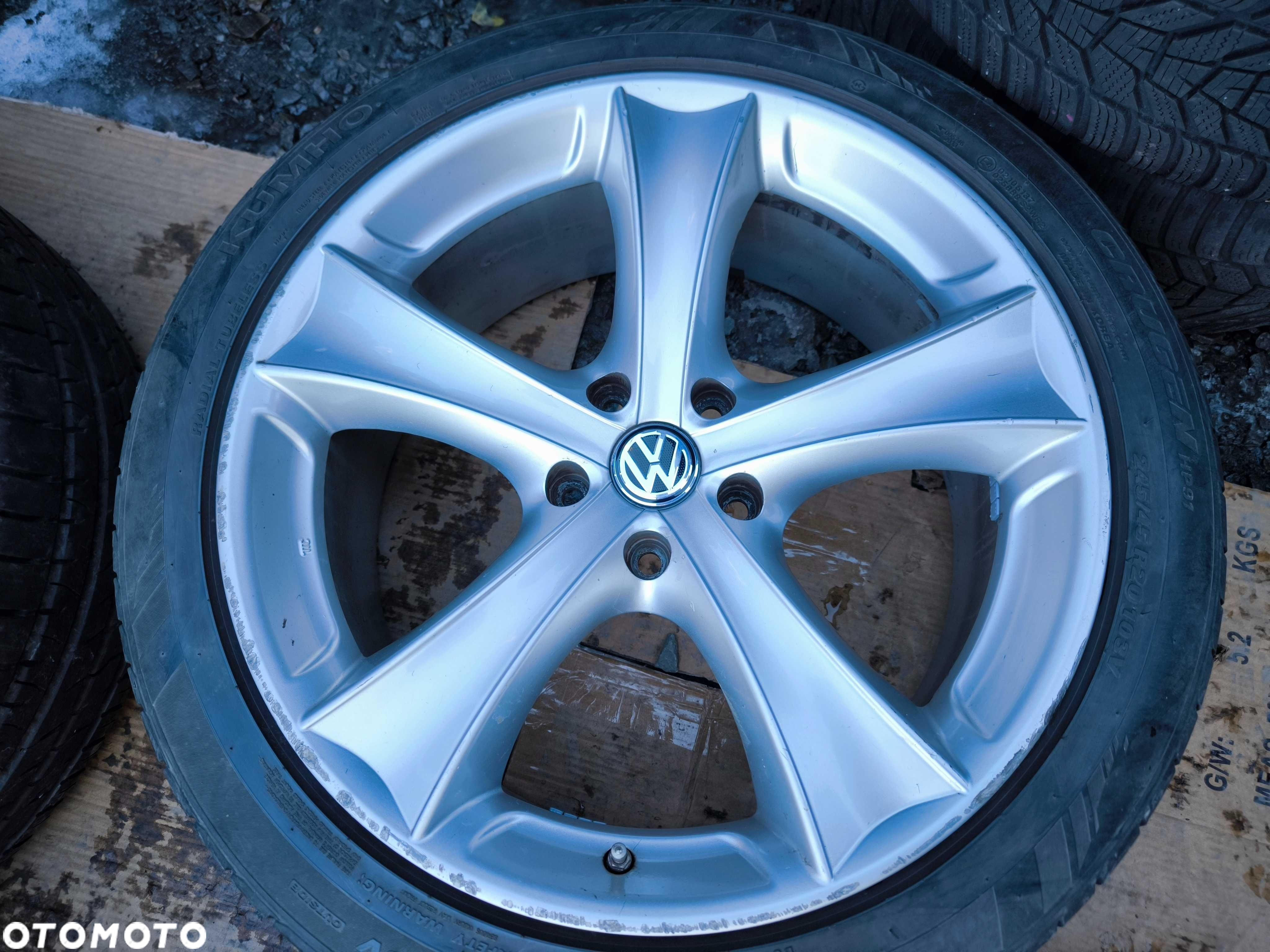 Koła VW Touareg Amarok T5 T6 T7 20 cali 5x120 ET45 Opony 245/45 - 6