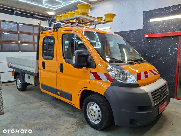 Fiat Ducato Doka Brygadówka Służba Drogowa 2.3 Diesel Sprowadzony Webasto Klimatyzacja