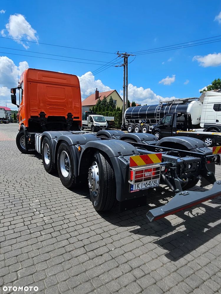 Scania R500 XT 8X4 RAMA DO ZABUDOWY OŚ PODN.I SKRĘTNA! - 23