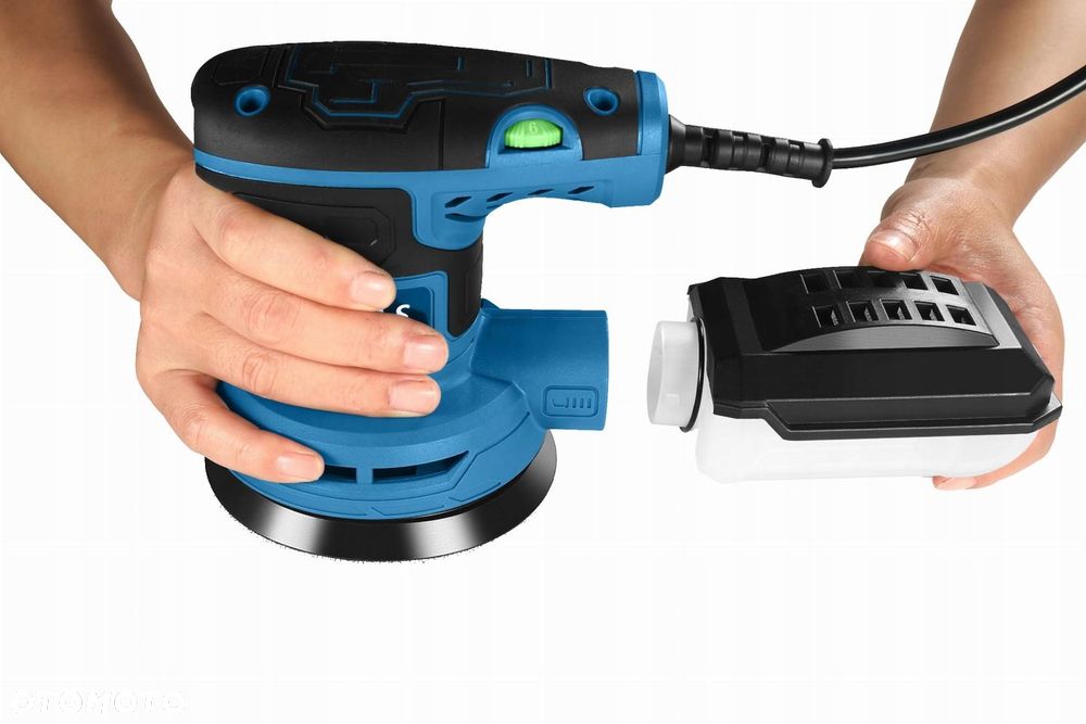 Szlifierka mimośrodowa sieciowe KraftDele 1300 W 230 V - 11