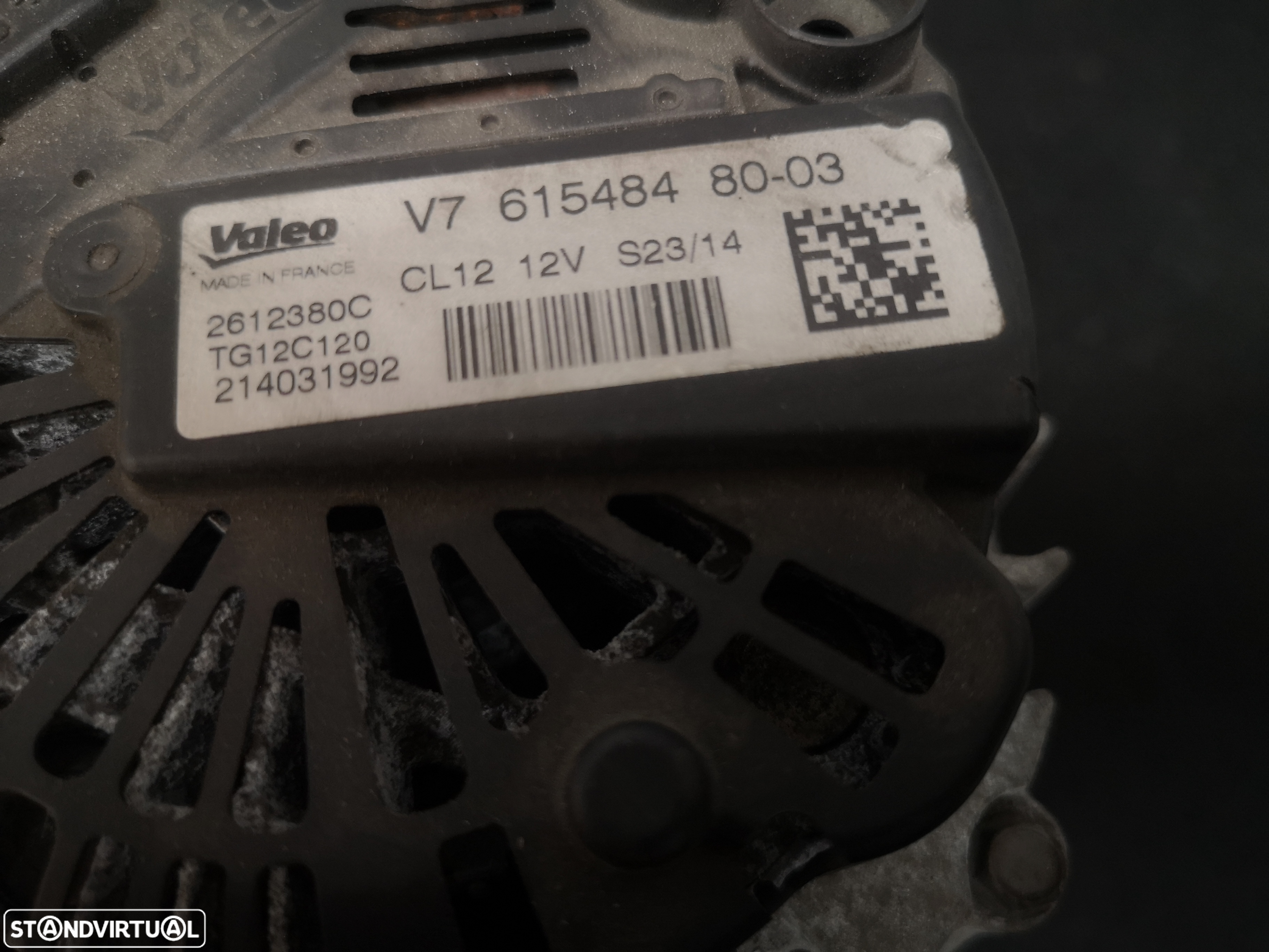 Alternador originais Peugeot citroen 1.6i gasolina 2012-2017 - 5