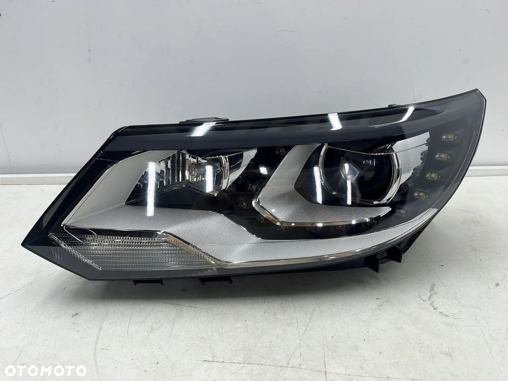 Lampa reflektor VW Tiguan 1 I 5n LIFT 10-16r. lewa przednia XENON EU + Led oryginalna lewa przód KSE - 1