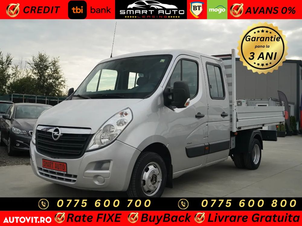Opel Movano 2.3CDTI EURO6 //6locuri// L3H1// GARANTIE // RATE FIXE // AVANS ZERO - 1