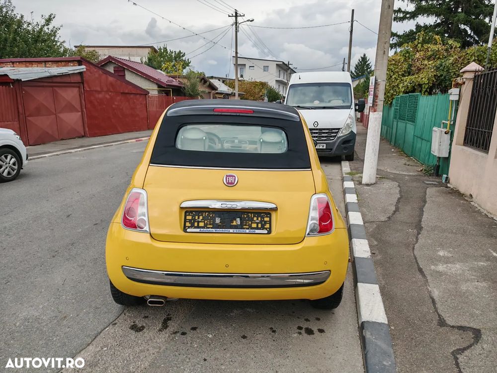 Fiat 500 1.2 Cabrio Lounge - 6