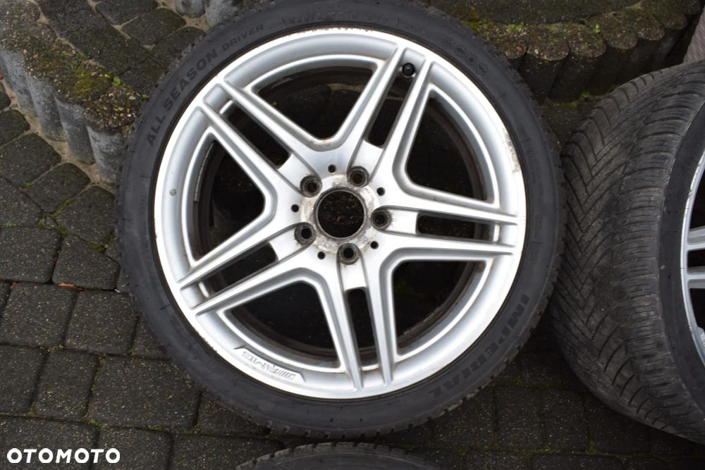 MERCEDES W204 LIFT AMG FELGI KOŁA OPONY 18 WIELESEZONOWE 6.5 MM 5X112 - 13