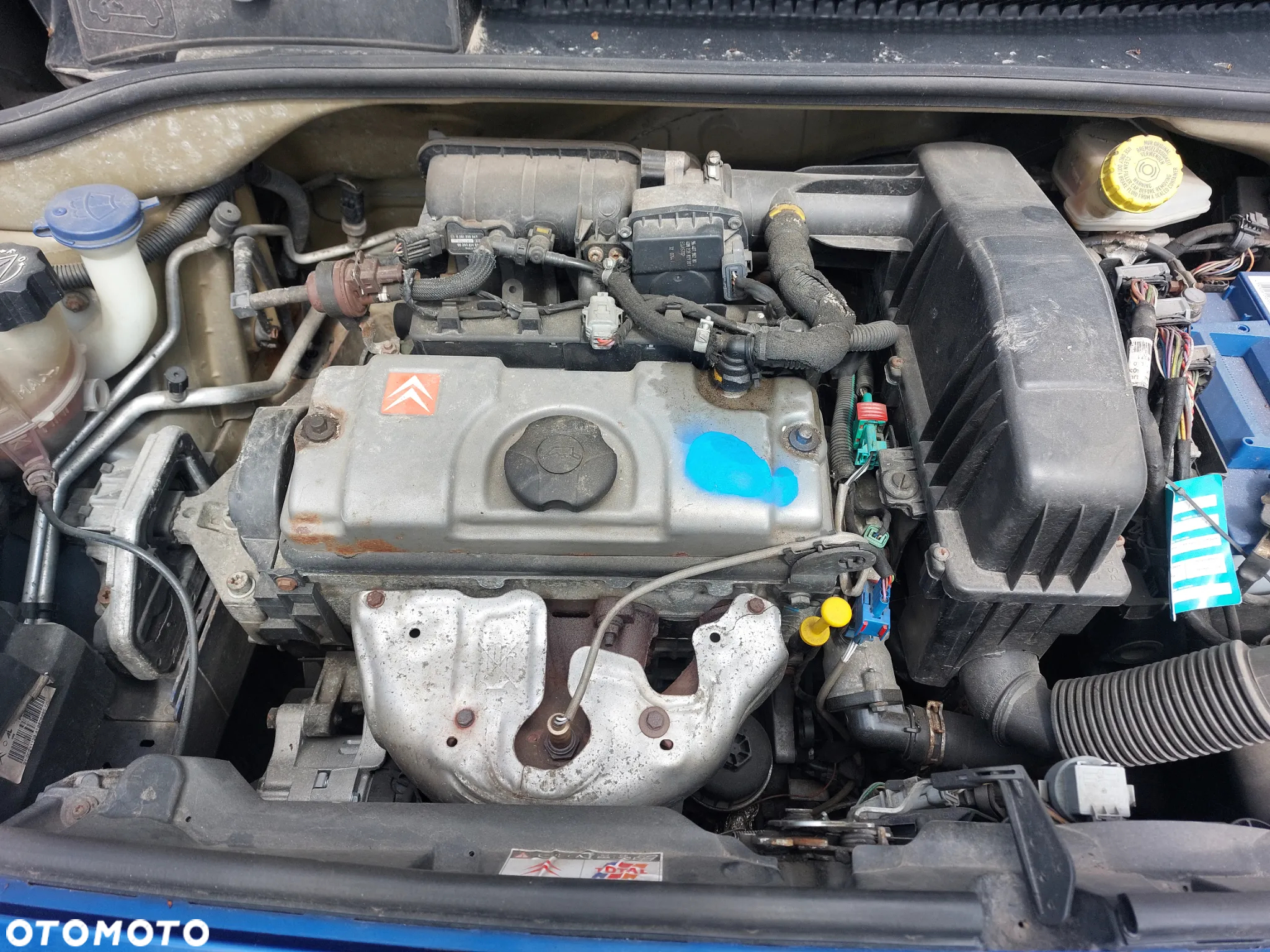 Zderzak CITROEN C2 1,4B 04R. maska,lampy,drzwi,klapa.... - 9