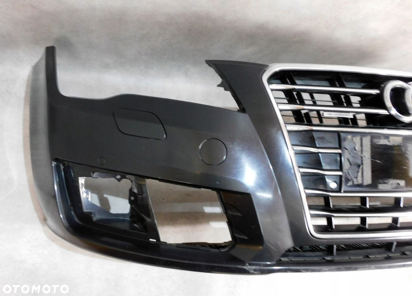 AUDI A7 C7 4G8 ZDERZAK PRZÓD PRZEDNI KOMPLETNY - 9
