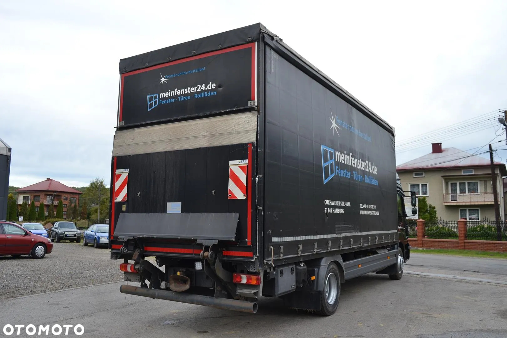 Mercedes-Benz Atego 1530 Firana Firanka dwustronna Winda 1500 kg Zsuwany dach - 3