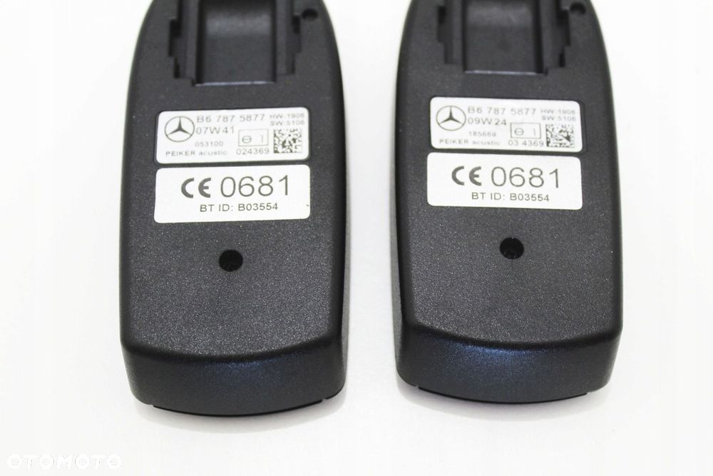 Moduł telefonu Bluetooth + gniazdo i wiązka OE Mercedes B67875877 W221 W216 W212 W218 W164 - 9