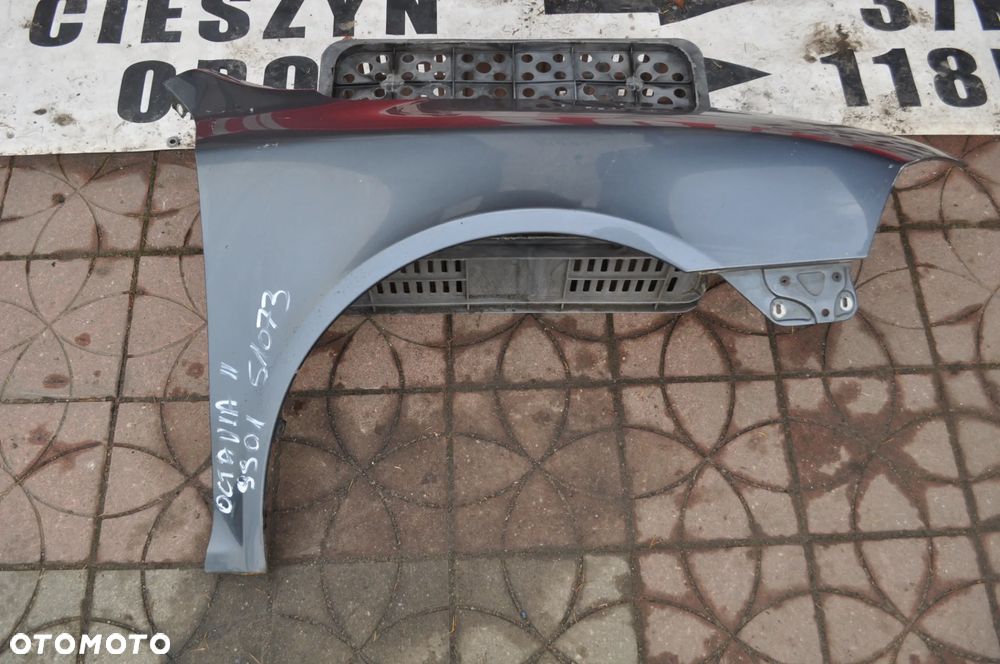 skoda octavia II błotnik  kolor 9901 nr 51073 WYSYŁKA - 2