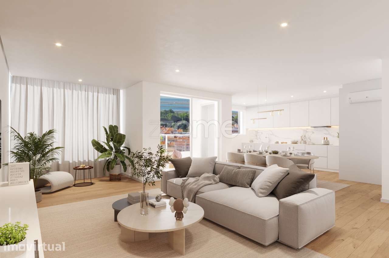 Apartamento T3 | Varanda | Vista Rio | Estacionamento – Alverca - Grande imagem: 3/15
