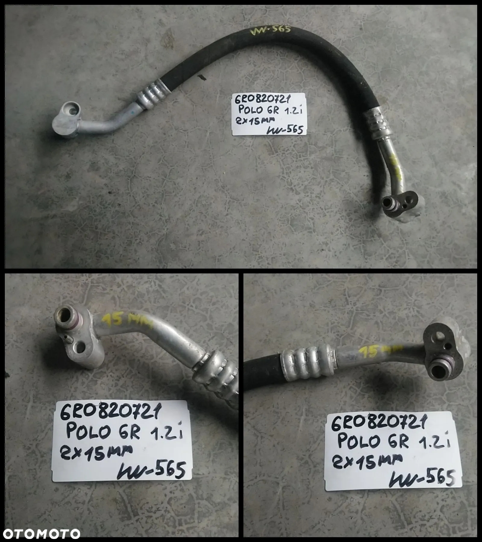 VW AUDI SEAT SKODA PRZEWÓD KLIMATYZACJI NR422-NR-642/4 - 15