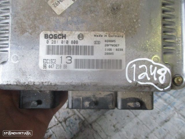 Centralina 9644721080 964349888000 964823 CITROEN C5 2002 2.0HDI BOSCH - 11