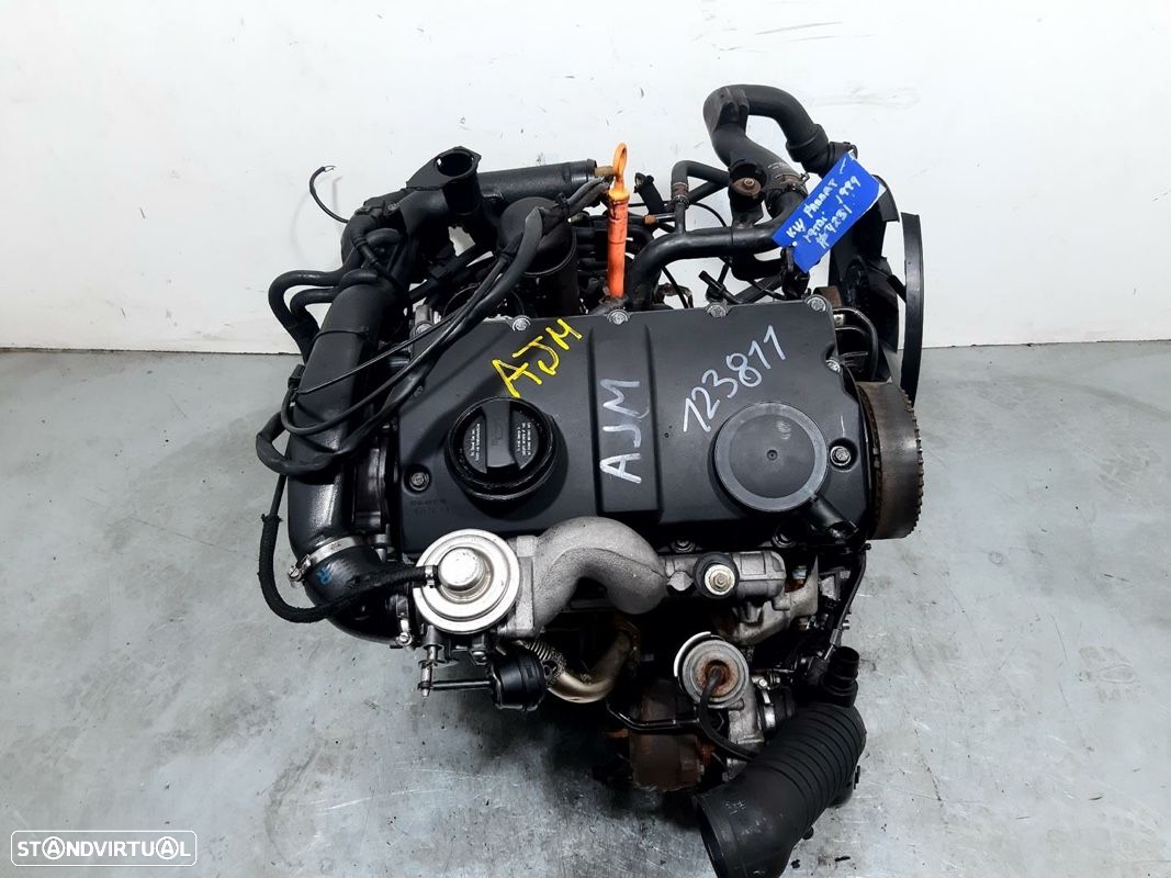 Motor VW GOLF IV 1.9TDi 115cv / Ref: AJM (128.273) - 2