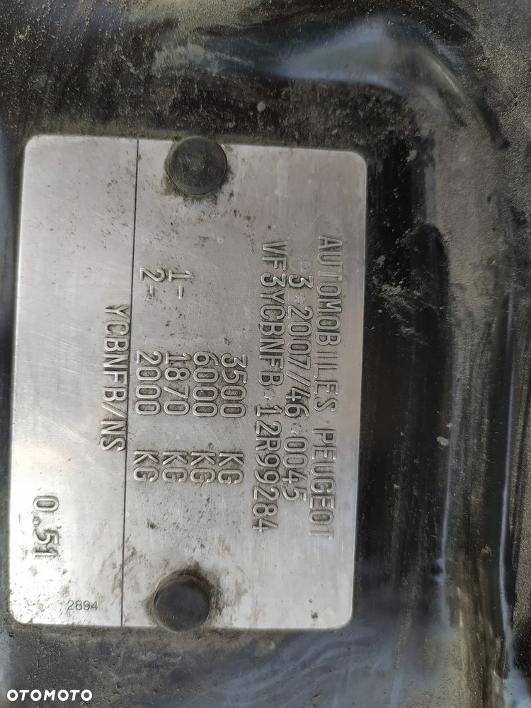 Peugeot BOXER # USZKODZONA KAROSERIA BEZ SILNIKA I SKRZYNI BIEGÓW - 17