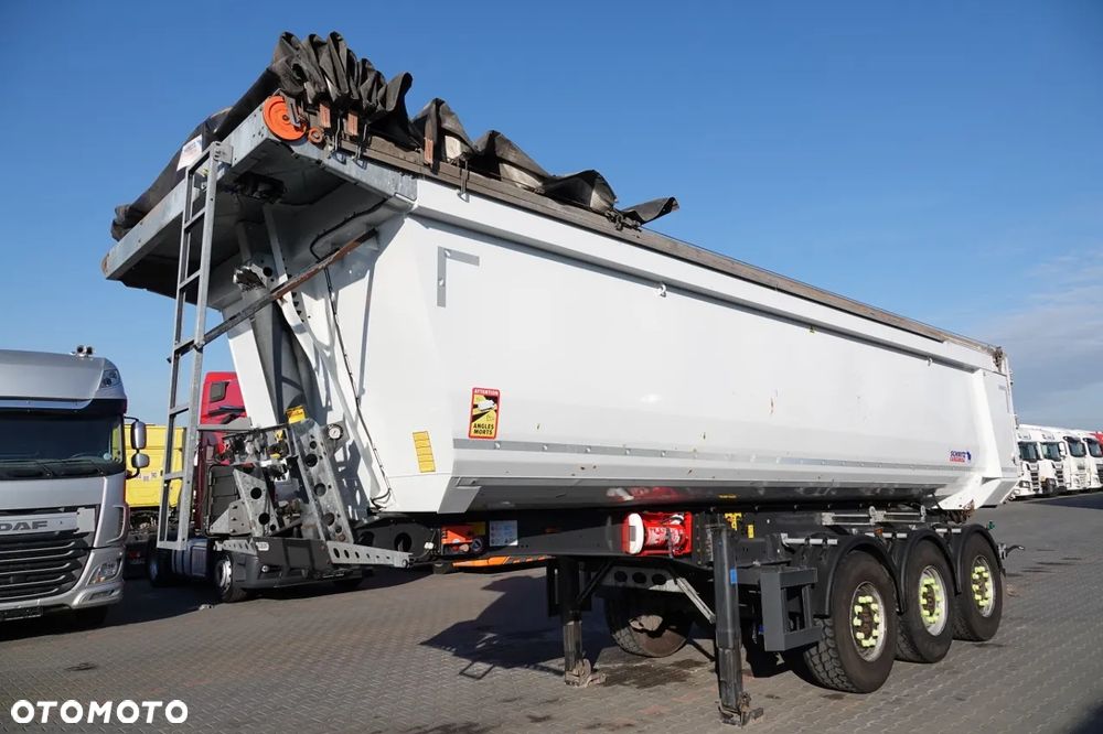 Schmitz Cargobull WYWROTKA 30 m3 / STALOWA / RYNNA WANNA HP / OŚ PODNOSZONA - 4