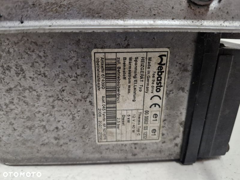 range rover l322 3.6 d webasto ogrzewanie postojowe 6900120 - 3