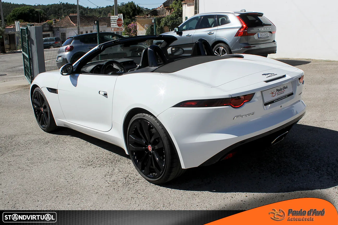 Jaguar F-Type Cabriolet P300 Aut. R-Dynamic Black - 8
