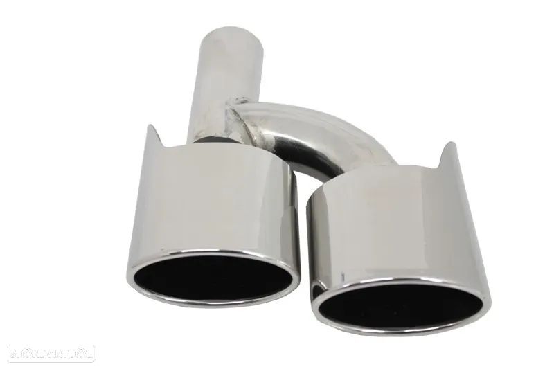 Ponteiras de Escape Mercedes Amg C / CLS / E / SL / SLK W204 W211 W218 R230 R171 - 3