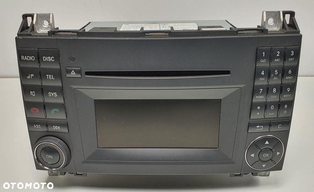 RADIO CD MERCEDES W169 A1698705794 A1698702889 - 1
