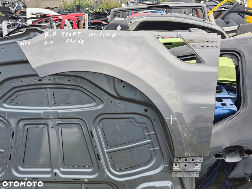 Błotnik Range Rover Sport 2013-2017r. Przód Lewy - 1