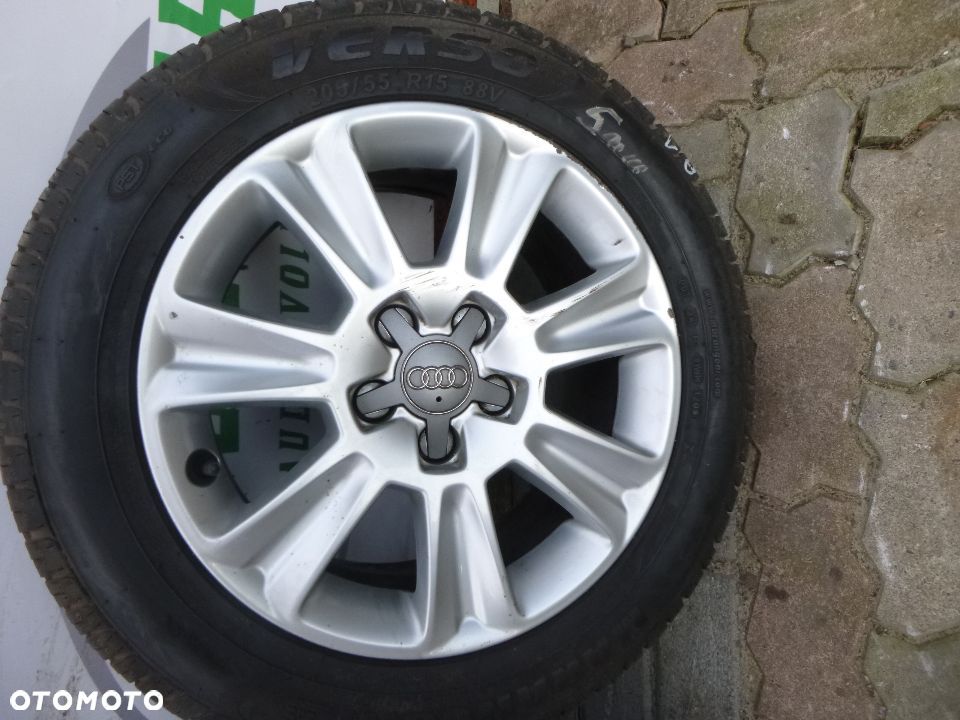 AUDI KOLA ALUFELGI 15"ET34 6.5J 205/55/15 8X0601025 OPIS - 6