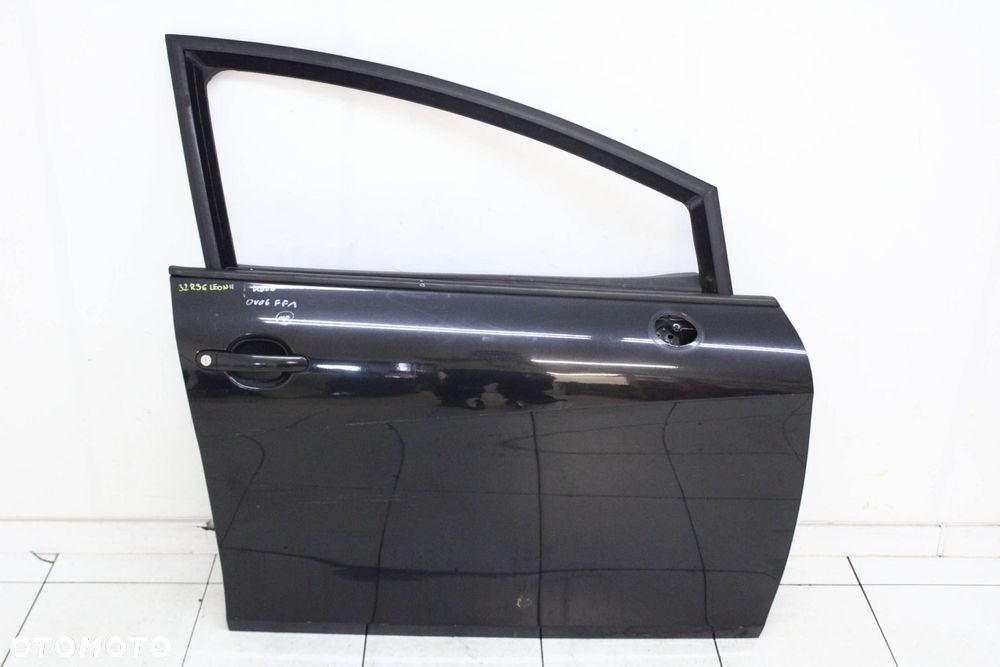 SEAT LEON II 05R- DRZWI PRAWE PRZEDNIE PRAWY PRZÓD LC9Z - 1