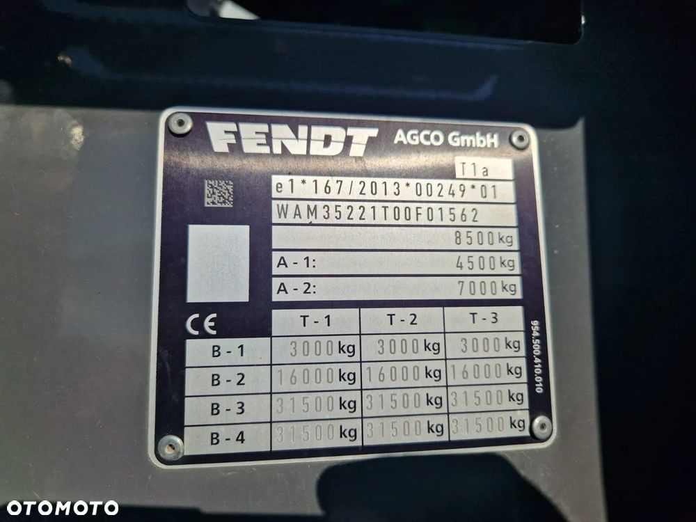 Fendt 312 Vario Power Gen4 * rej. 01.2022r. * tylko 253 mth * stan jak nowy * - 8