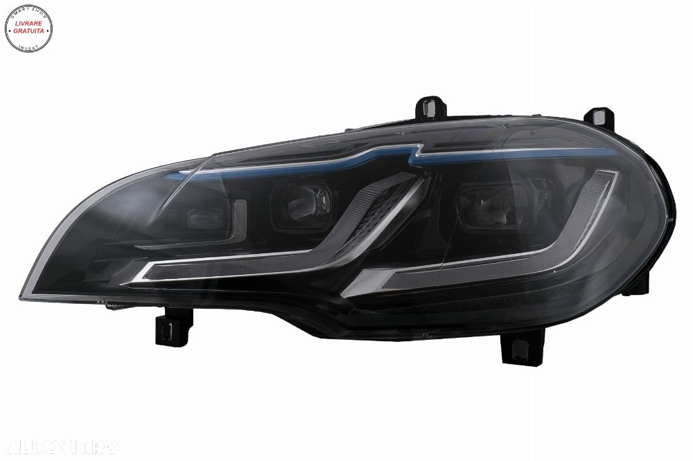 Faruri Full LED BMW X5 E70 (2007-2014) Conversie de la HID la LED- livrare gratuita - 11