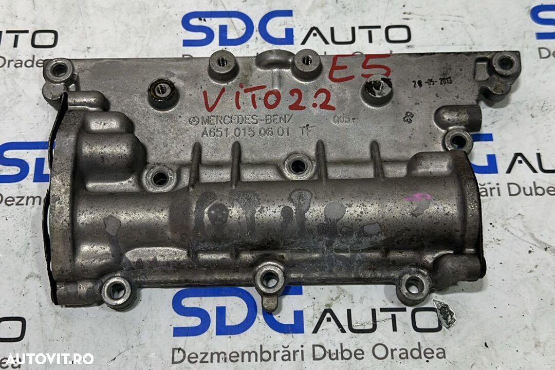 Capac chiulasa A6510150601 Mercedes Vito 2.2 2009-2016 Euro 5 - 1