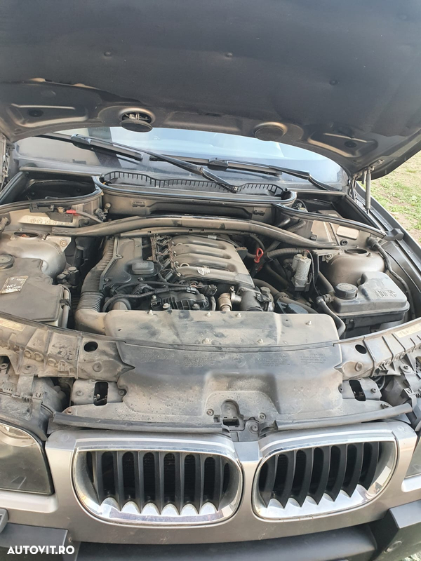 Motor complet fara anexe BMW X3 E83 3.0 d an 2006 160 kw 218 cp M57 306D2 kit injectie injector rampa injectoare pompa inalta turbina trager complet grup diferential cardan fata spate cutie viteza manuala cutie transfer x5 E53 seria 5 530d e60 e61 e46